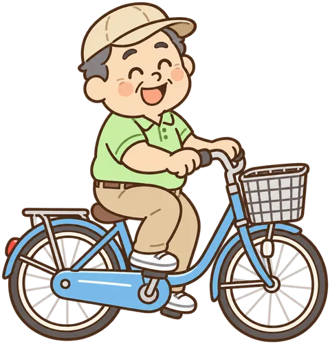 自転車おじさん